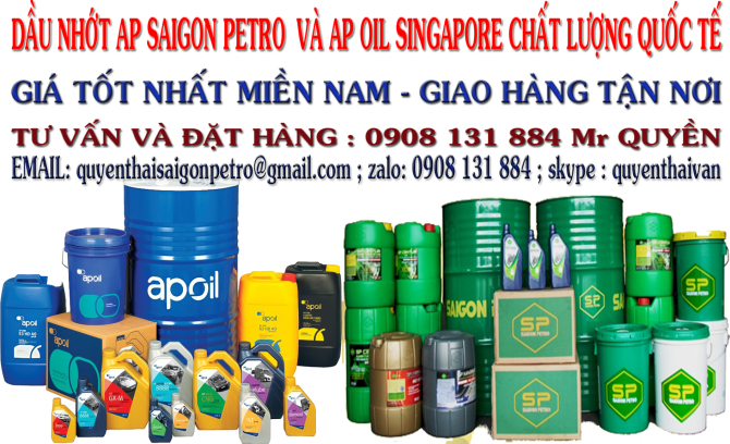 Đại lý phân phối dầu nhớt ap saigon petro