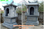 Mẫu miếu thờ thần linh bằng đá đẹp năm 2024 – 2025