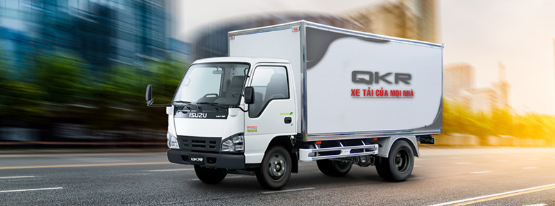 Đại lý bán xe tải Isuzu 1,9 tấn thùng kín gương mới giá tốt