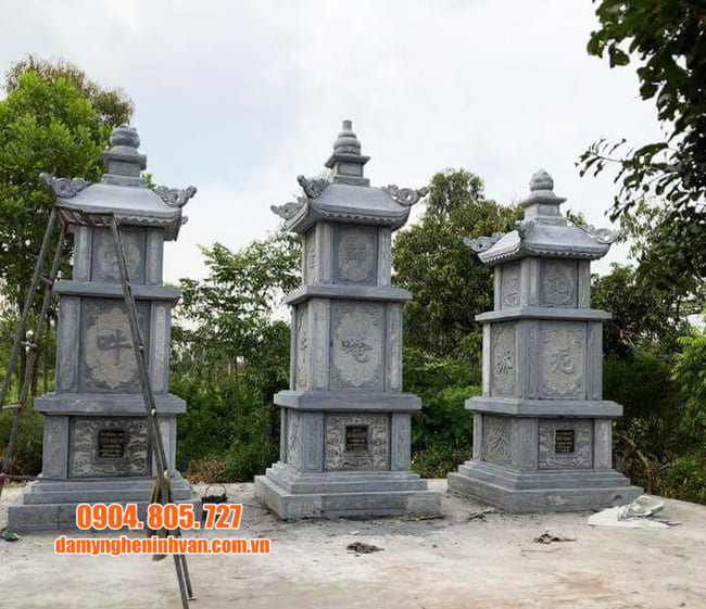 Những mẫu mộ tháp đá bán tại Bình Định