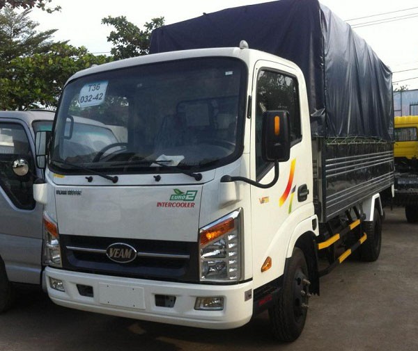 Bán xe tải veam 2.5 tấn, báo giá xe tải veam 2t5, thùng dài 4m8