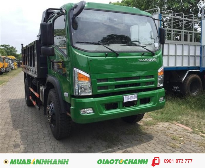 Giá bán xe tải ben Dongfeng 7.8 tấn 9.2 tấn 13.3 tấn Trường Giang, Ben Dongfeng 6.2m3, 7.6m3, 11.7m3