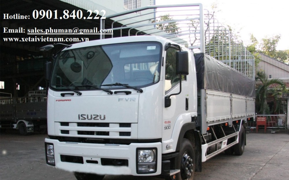 Địa chỉ uy tín cung cấp xe tải Isuzu 9 tấn, 16 tấn thùng kín giá cực tốt tại HCM, Bình Dương