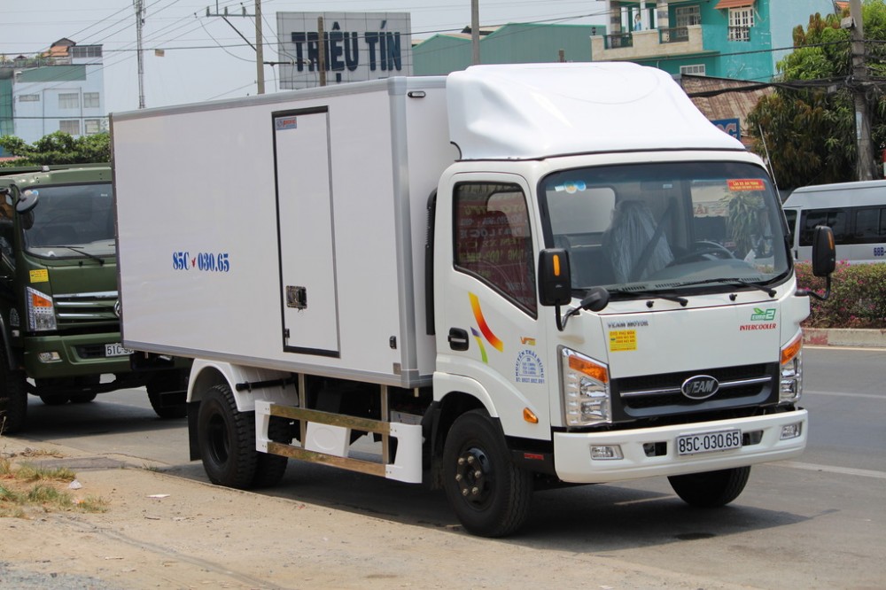 Giá bán xe tải Veam 3.5 tấn VT350/3T5 thùng dài 4m9 6m2 máy Hyundai tốt nhất, Veam 3.5T/3T5/3.5 tấn