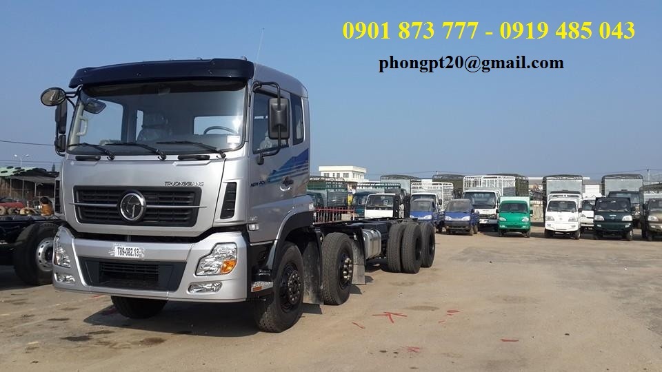 Xe tải Dongfeng Trường Giang 4 chân (4 giò), xe tải Dongfeng 4 giò 17.9 tấn 18.7 tấn 19 tấn trả góp