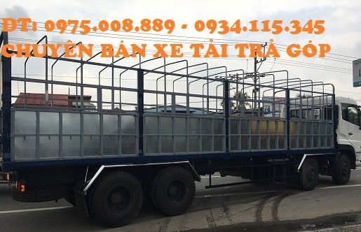 Bán xe tải 4 chân( 17.9 tấn)- Mua xe tải dongfeng L315 ( 2 cầu) động cơ Cumin nhập khẩu nguyên chiếc