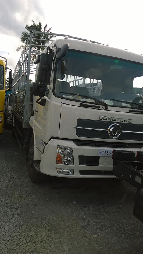 Bán xe tải dongfeng hoàng huy 9,6 tấn (B170 9.6 tấn) bản nâng cấp mới nhất, thùng Inox đời 2016