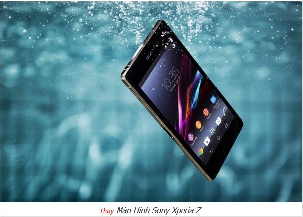 Dịch vụ thay màn hình Sony Z chính hãng uy tín tại TP.HCM