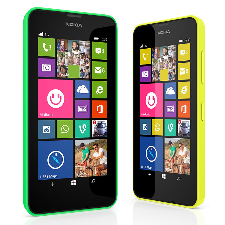 Nokia Thay Đổi Diện Mạo Mới Với Lumia 630 Windows Phone Đầu Tiên