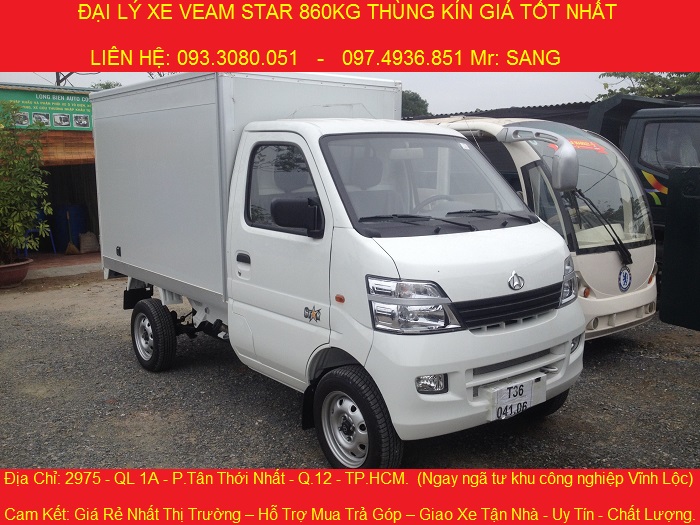 Xe tải veam star 860kg, xe mới 100% giá chỉ 159 triệu.