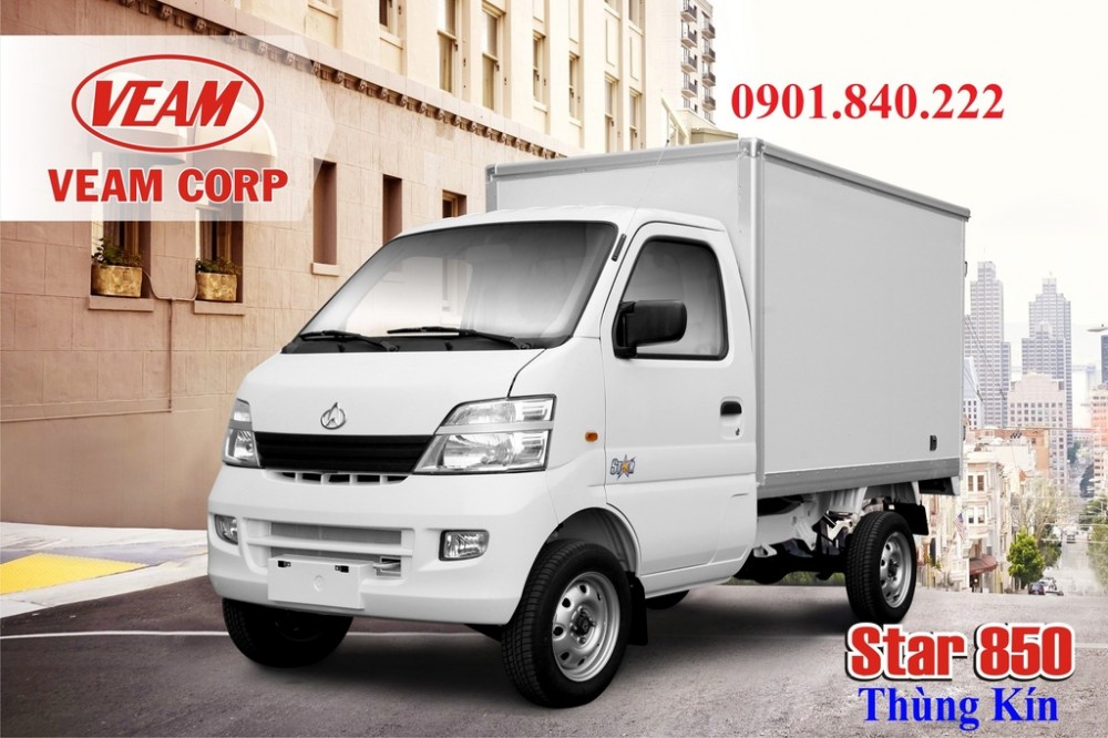 Mua xe tải nhỏ dưới 1 tấn 770kg, 810kg, 850kg, 860kg, 900kg hỗ trợ vay ngân hàng tới 70-80%