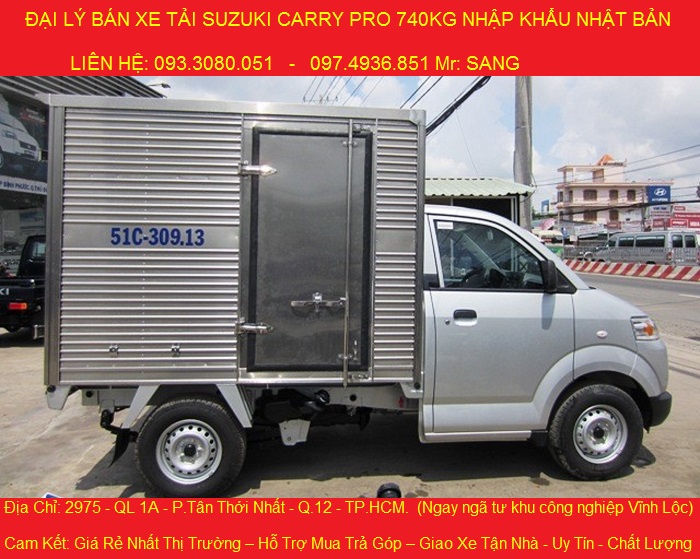 giá xe tải suzuki 740kg, xe tải suzuki 740kg giá cực rẻ