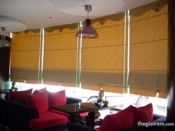 Rèm cửa trang trí cho quán cà phê, nhà hàng tại Hà Nội