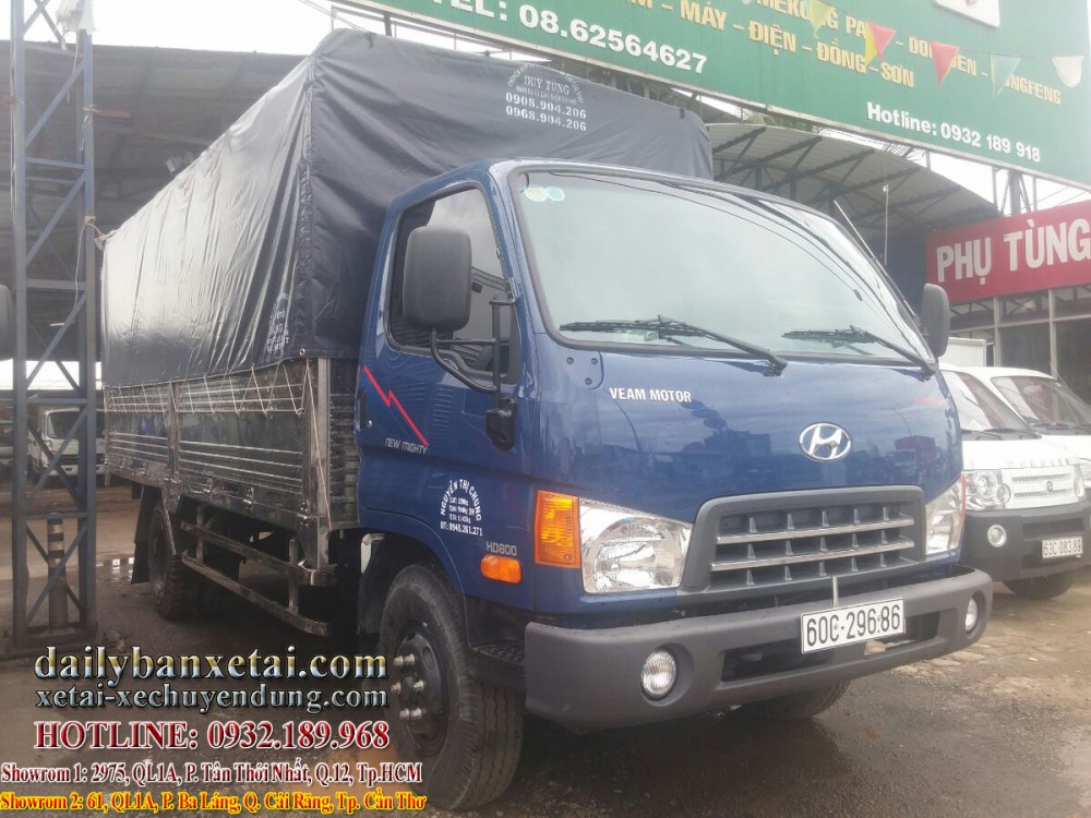 Bán xe tải veam hd800 tải trọng 8 tấn - xe tai veam hyundai hd800 - gia xe tai hd800