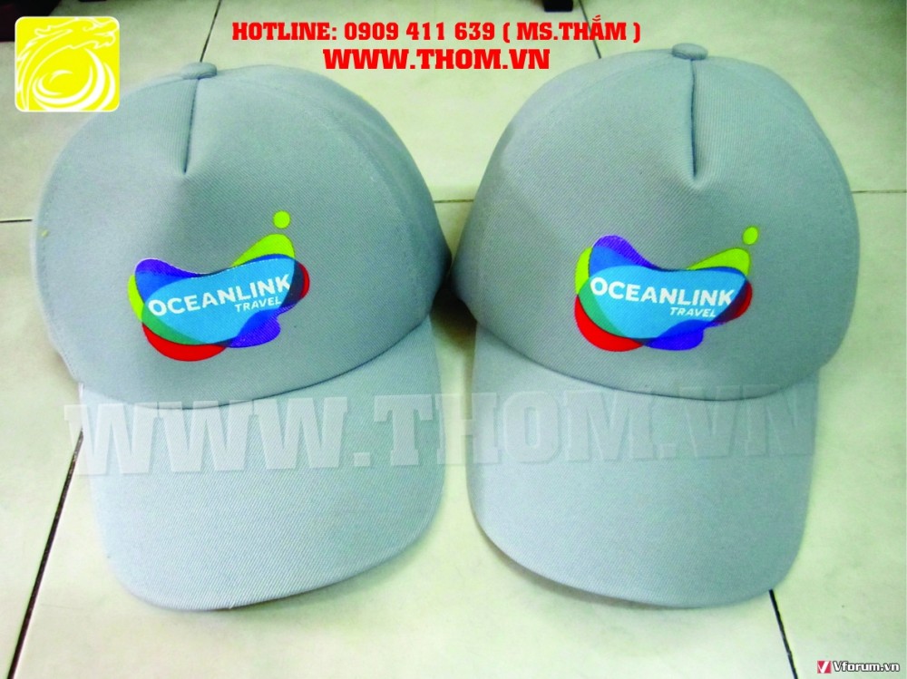 Cơ sở sản xuất nón kết, nón kaki, nón du lịch, nón in logo giá rẻ 0909411639