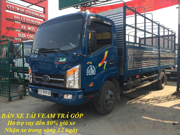Bán xe tải veam vt260 tải trọng 1t9 vào thành phố