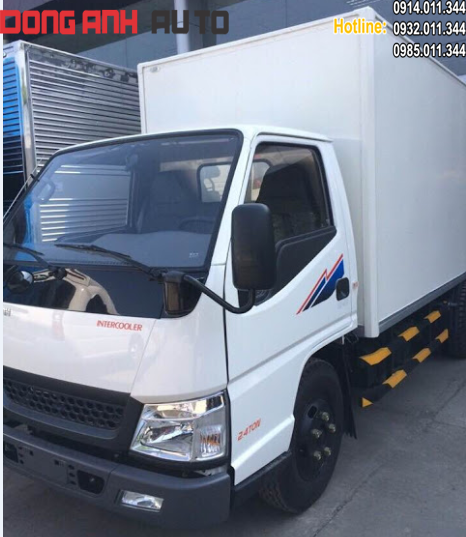 Xe tải Hyundai iz49 tải 2t4 thùng dài 3m7, xe hyundai 2.4 tấn vào thành phố