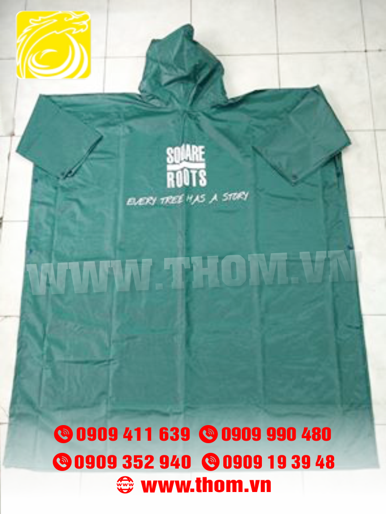 Xưởng sản xuất áo mưa cánh dơi, áo mưa bộ giá rẻ in theo yêu cầu
