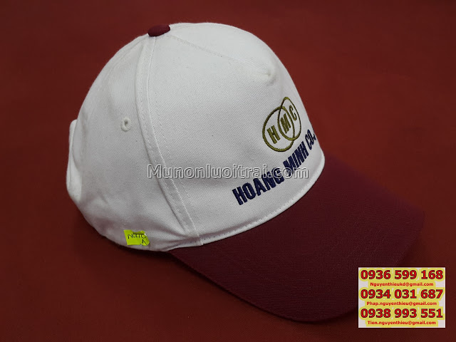 Cơ sở may nón quảng cáo giá rẻ, cơ sở sản xuất nón quảng cáo giá rẻ, mũ nón quảng cáo giá rẻ tp.HCM