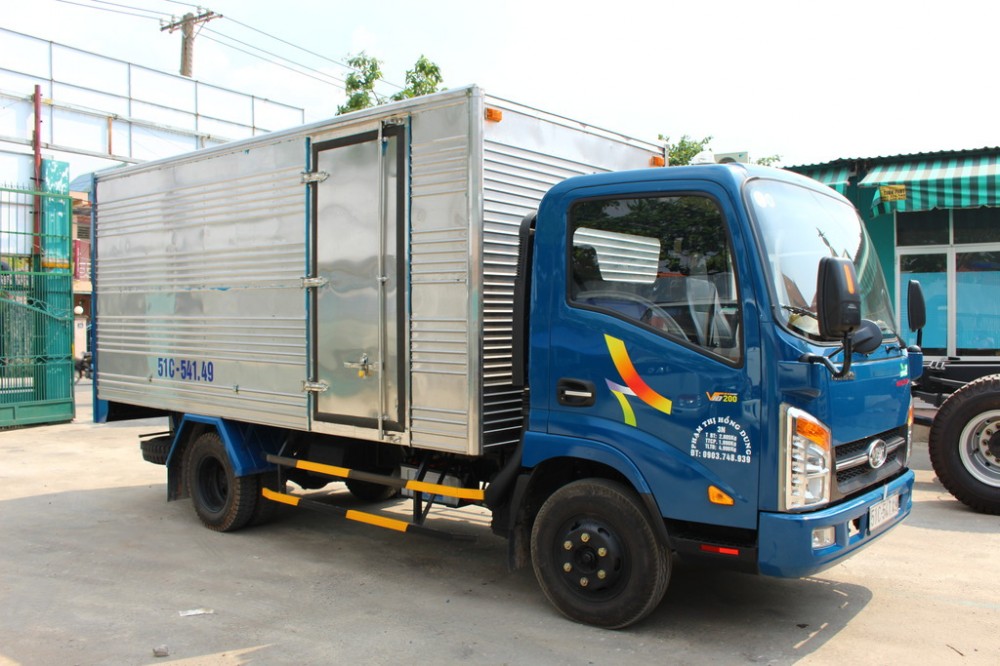 Đại lý bán xe tải veam vt200 2 tấn, veam vt260 1.9 tấn được vào thành phố động cơ hyundai giá tốt.