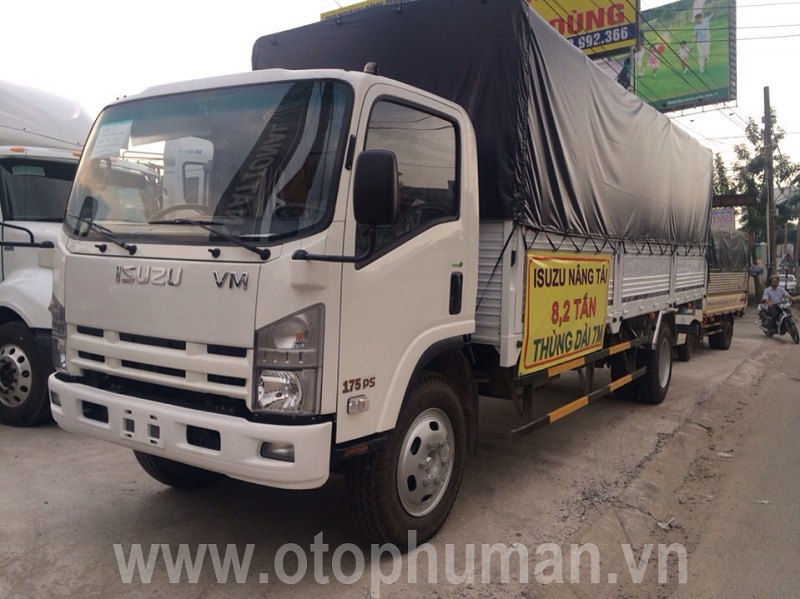 Xe tải isuzu 8t2 Vĩnh Phát - xe tải isuzu fn129 tải trọng 8.2 tấn VM/ Giá Isuzu 8 tấn- 7 tấn 8