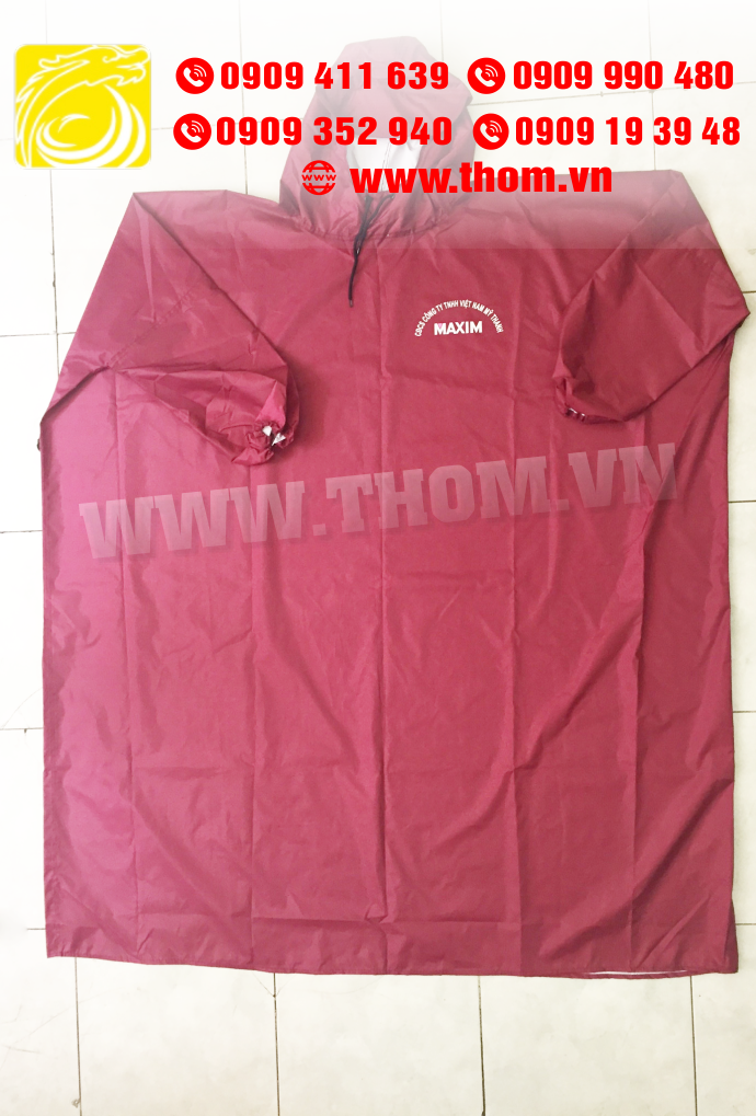 Xưởng sản xuất áo mưa cao cấp theo yêu cầu, đặt số lượng lớn giá siêu rẻ tại TPHCM