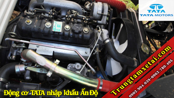 xe ben tata 1 tấn Super Ace máy dầu nhập khẩu Ấn Độ