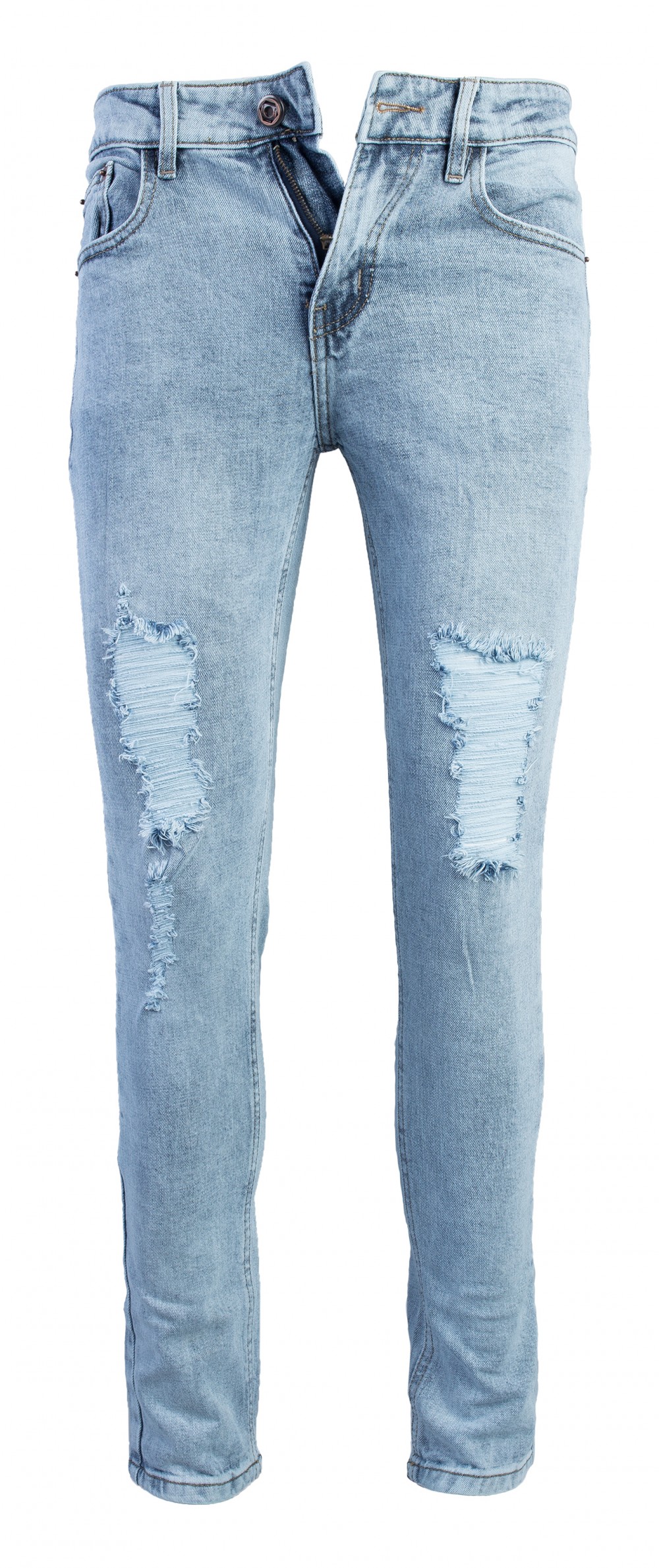 Quần Jeans Rách Xanh QJ1562